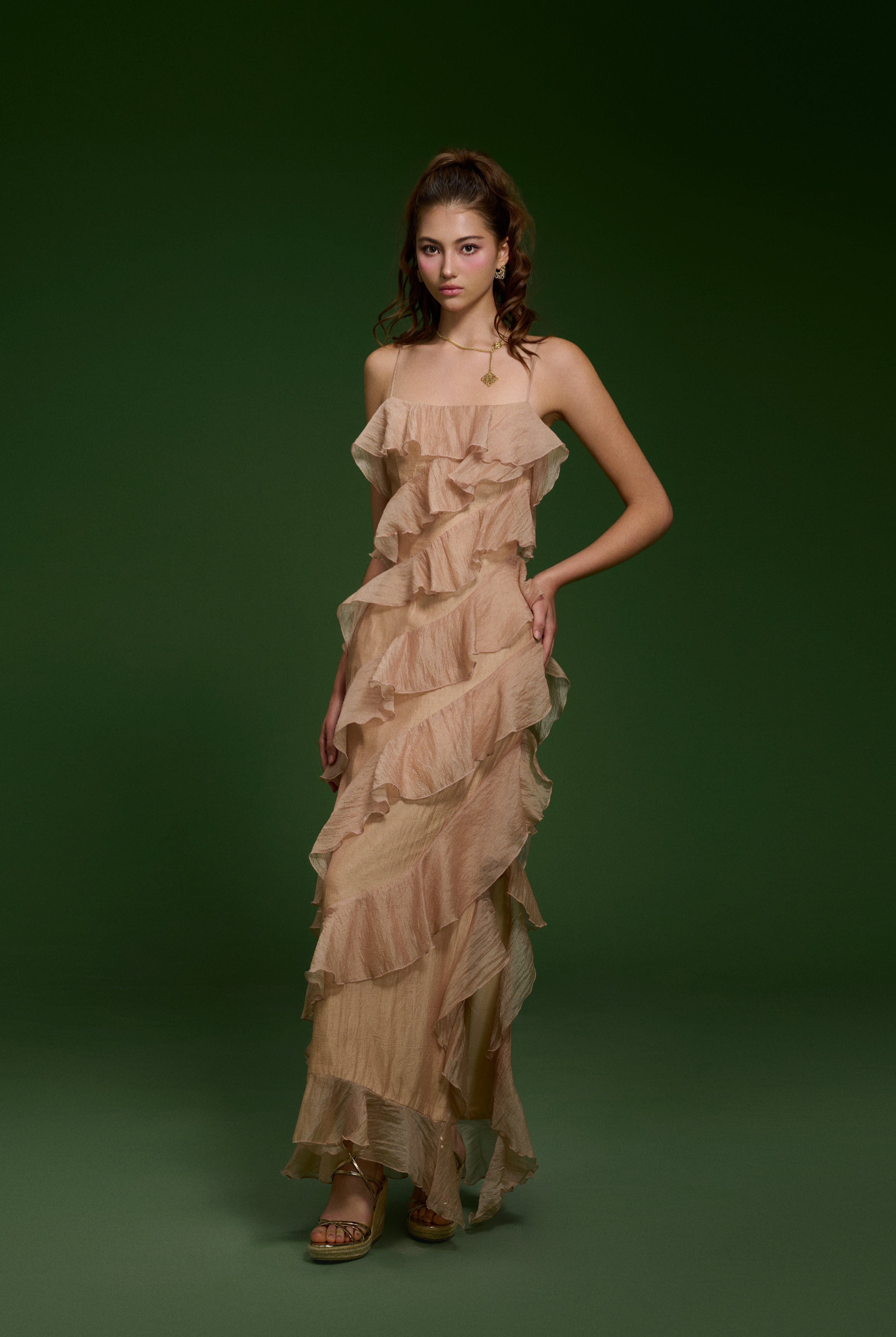 ISABELLA DRESS - BROWN My Store