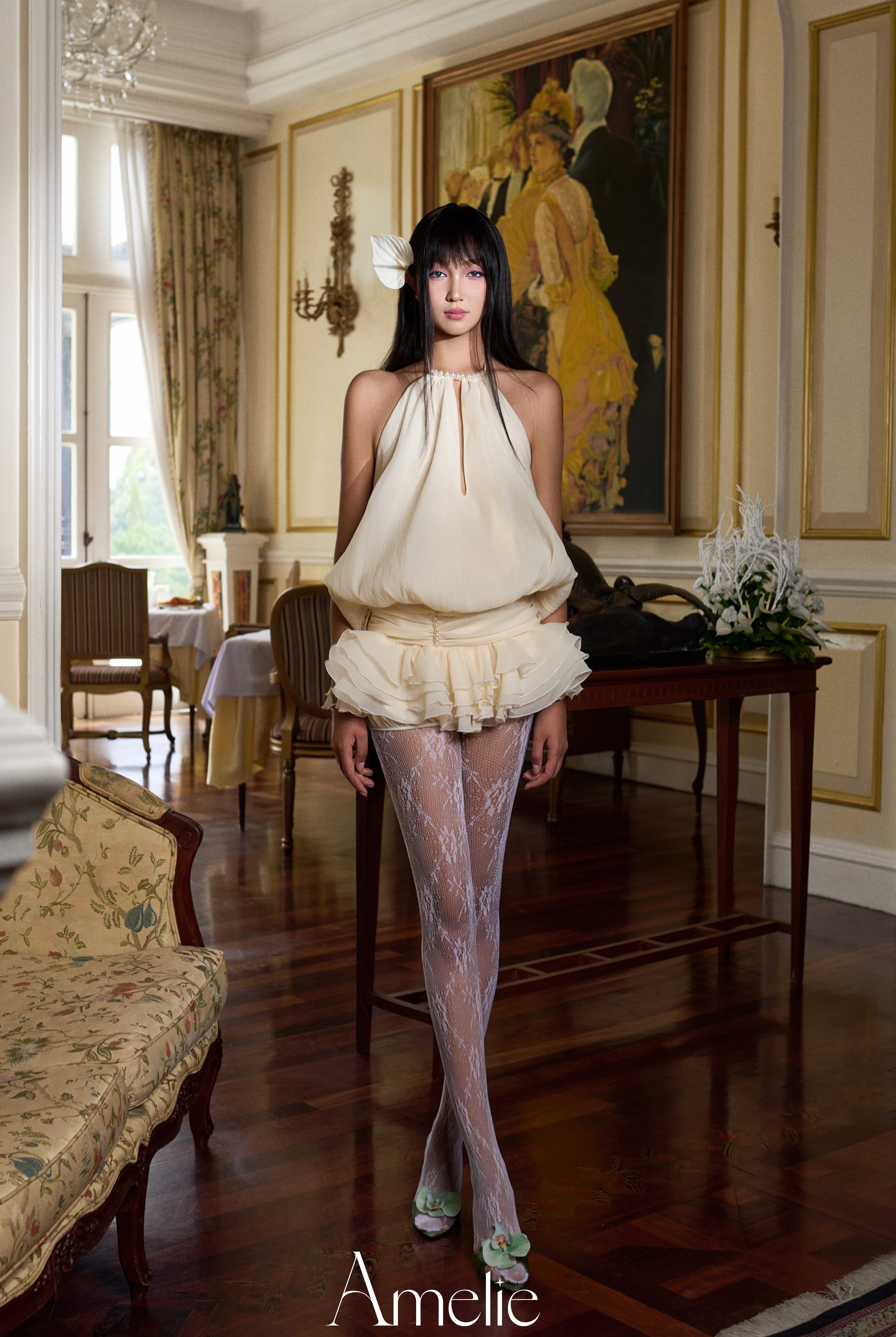 ZURI DRESS - BEIGE My Store