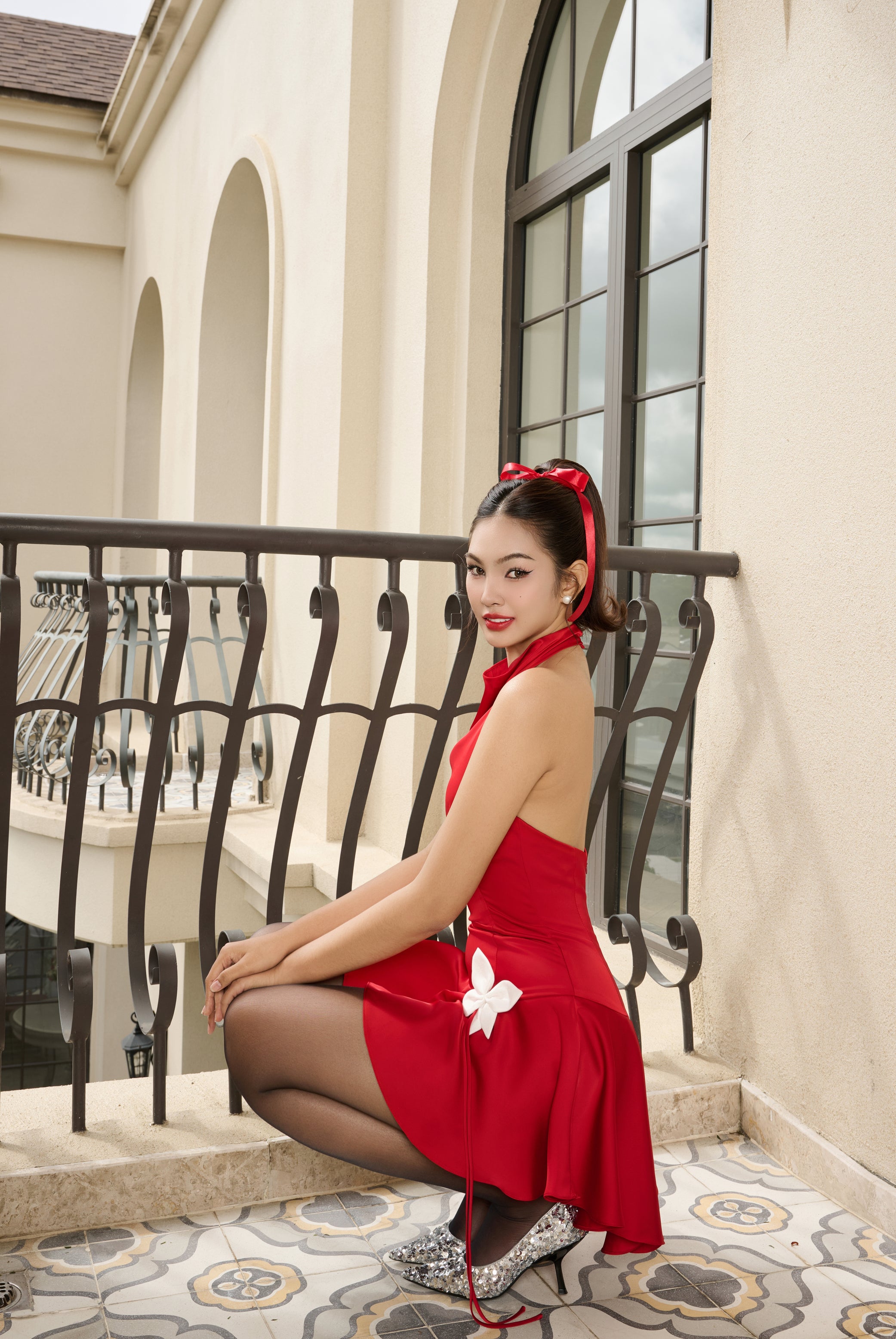 RACHEL DRESS - RED My Store