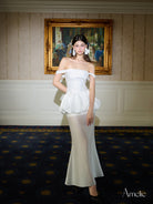 ELENA DRESS - WHITE My Store