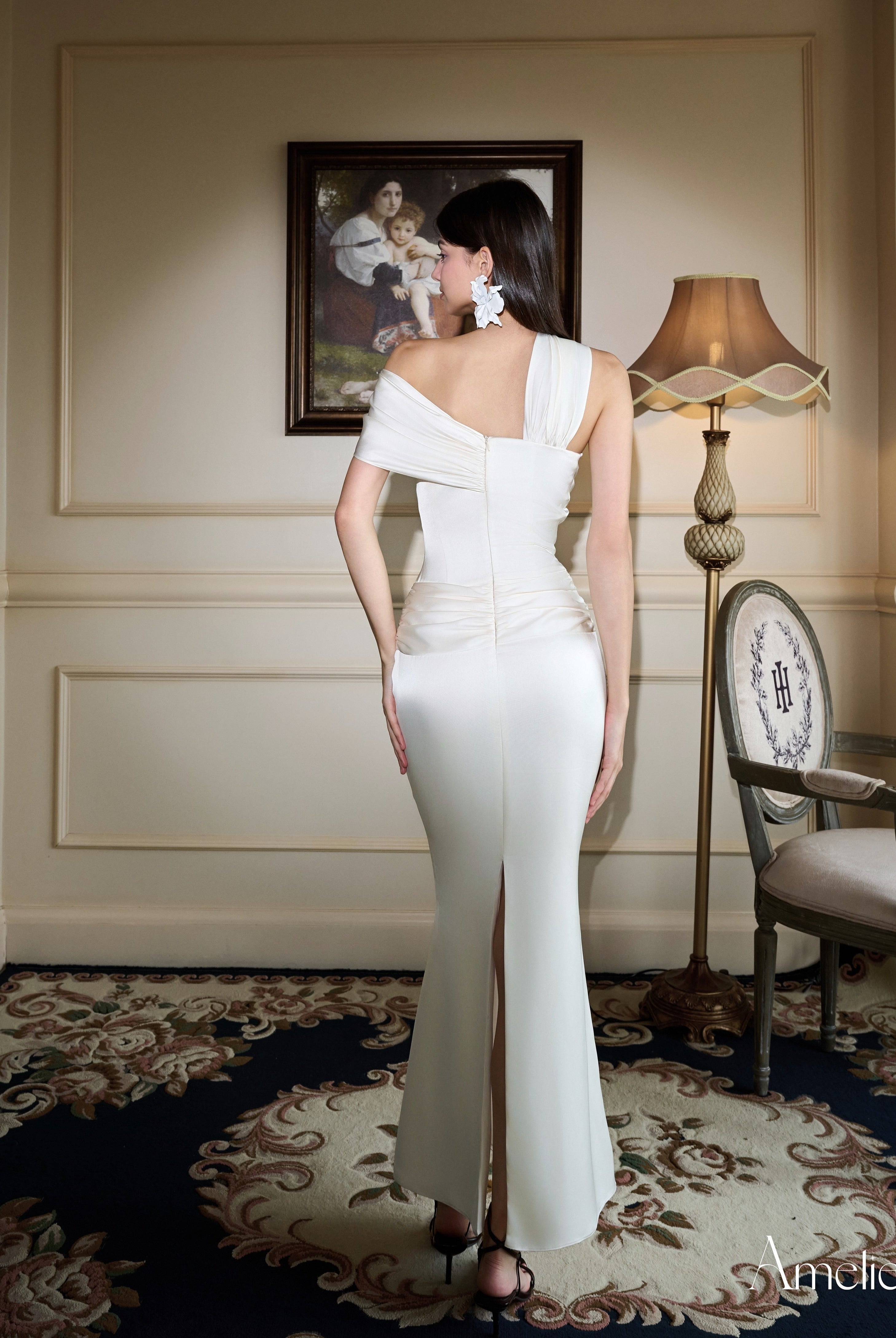 ALIA DRESS - WHITE CREAM My Store