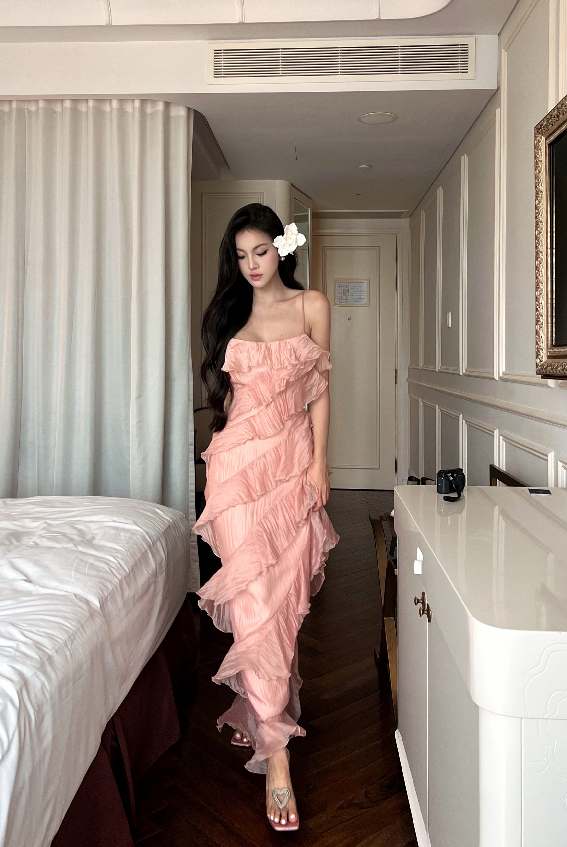 ISABELLA DRESS - PINK My Store