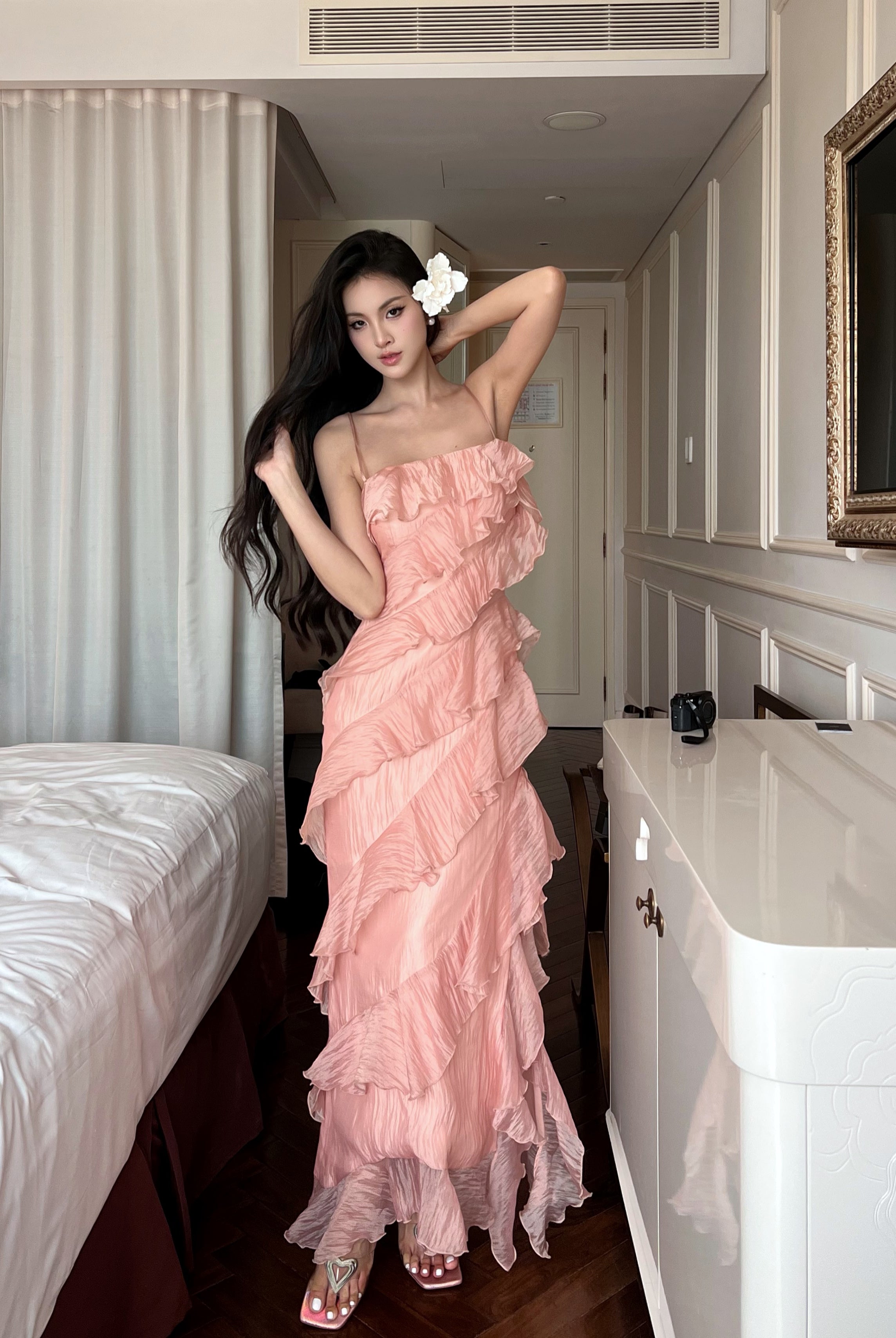 ISABELLA DRESS - PINK My Store