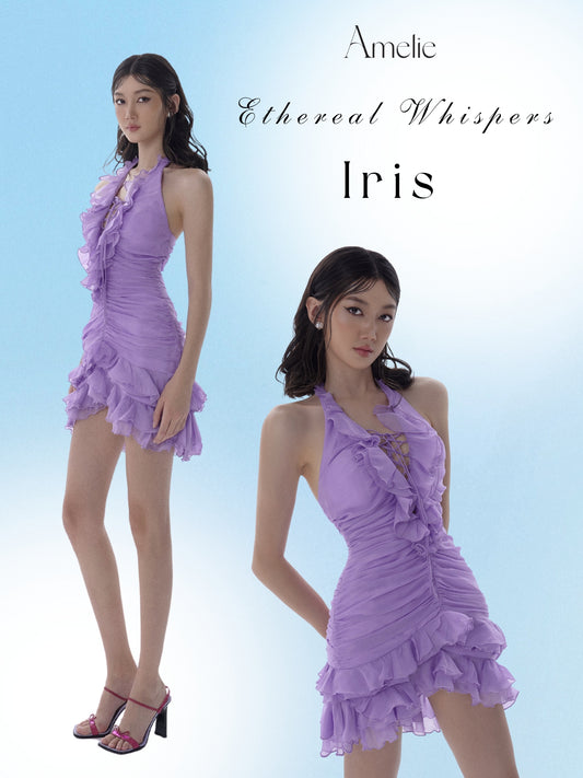 IRIS DRESS - PURPLE