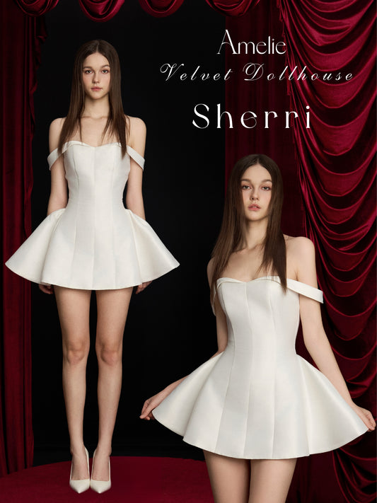 SHERRI DRESS - WHITE