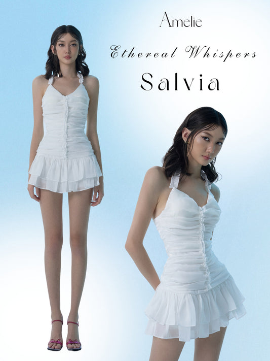 SALVIA DRESS - WHITE