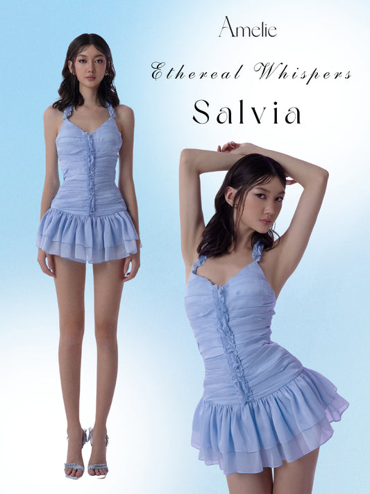 SALVIA DRESS - BLUE