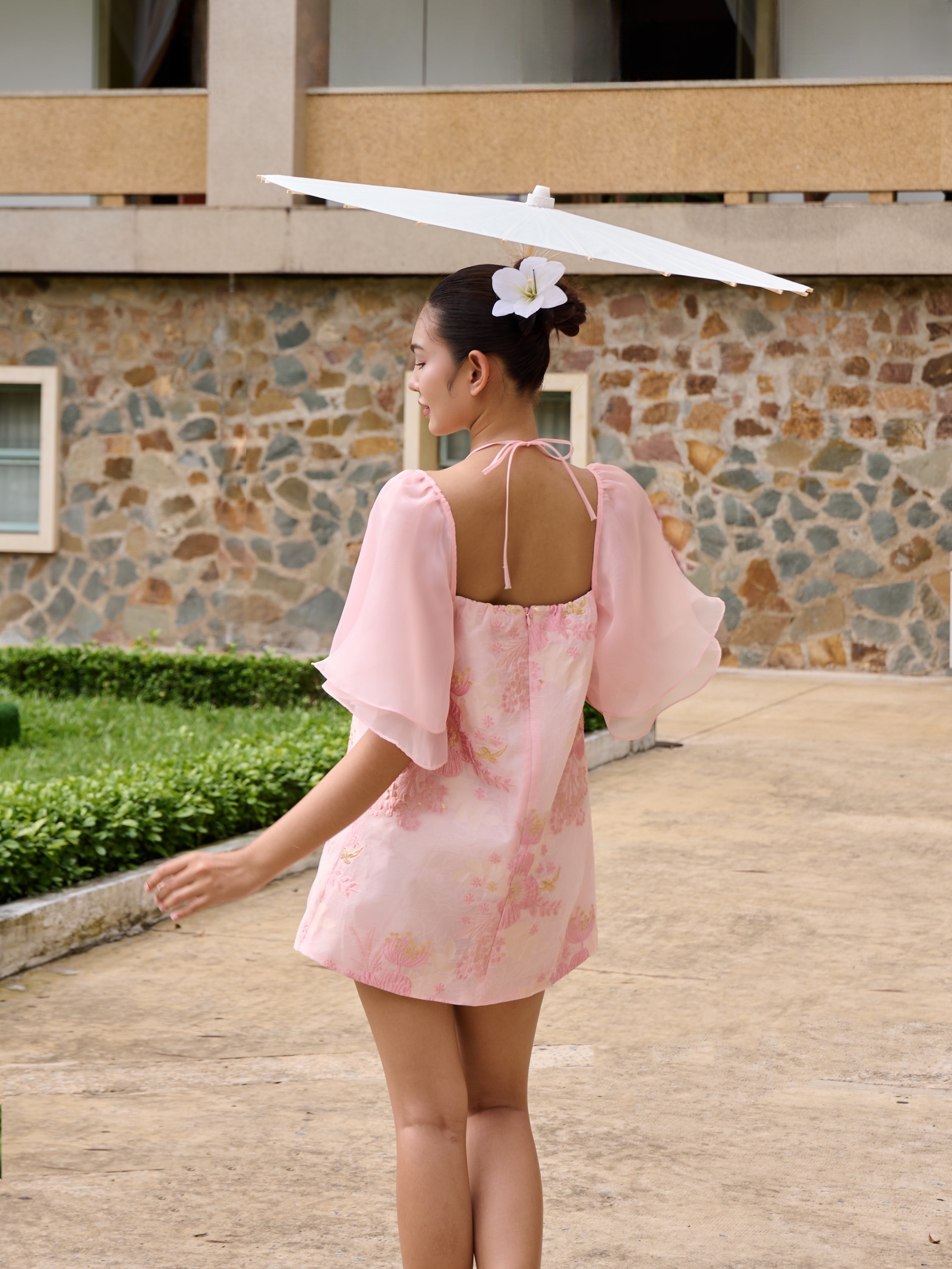 HOA VU DRESS - PINK My Store