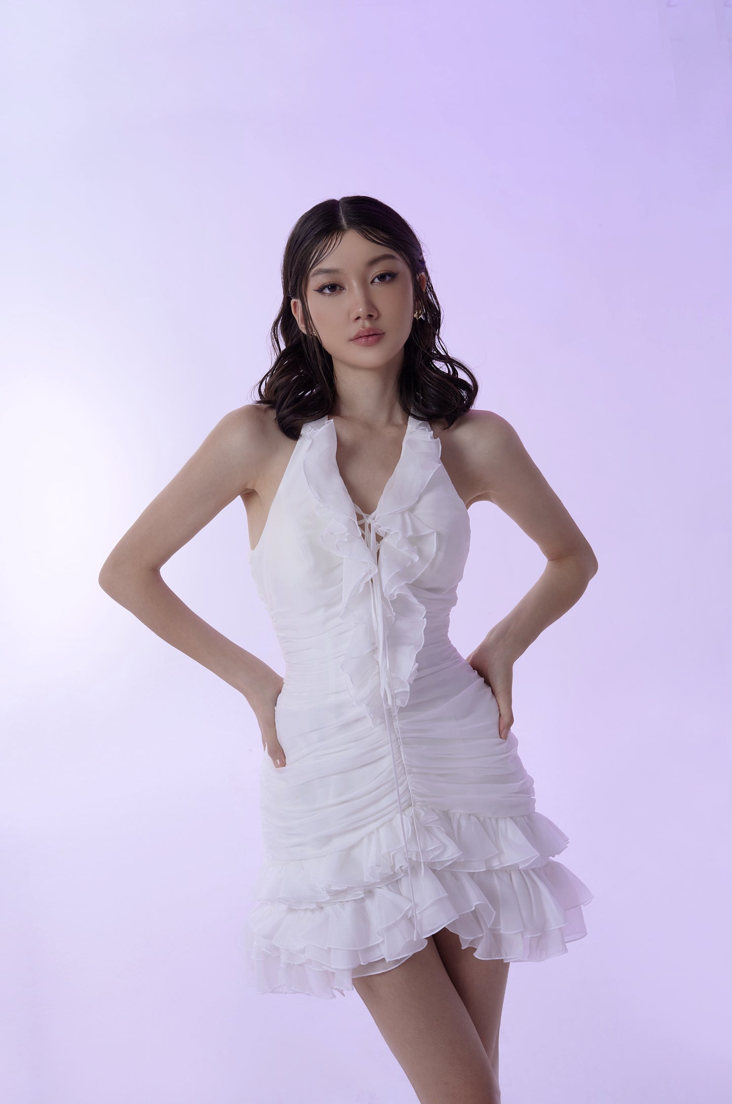 IRIS DRESS - WHITE