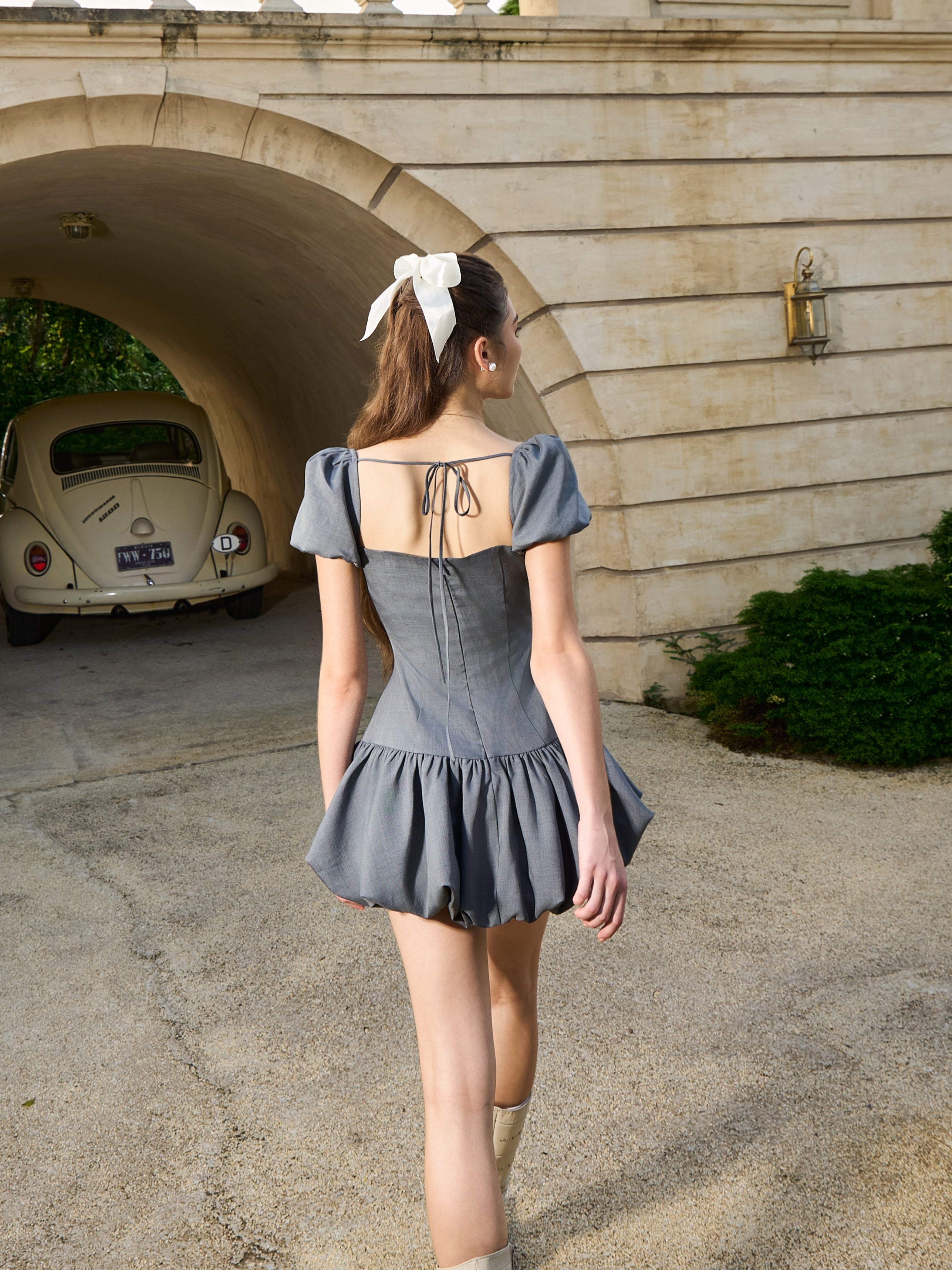 MYST DRESS - GRAY My Store